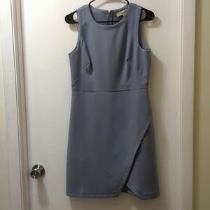 Loft structured periwinkle professional dress